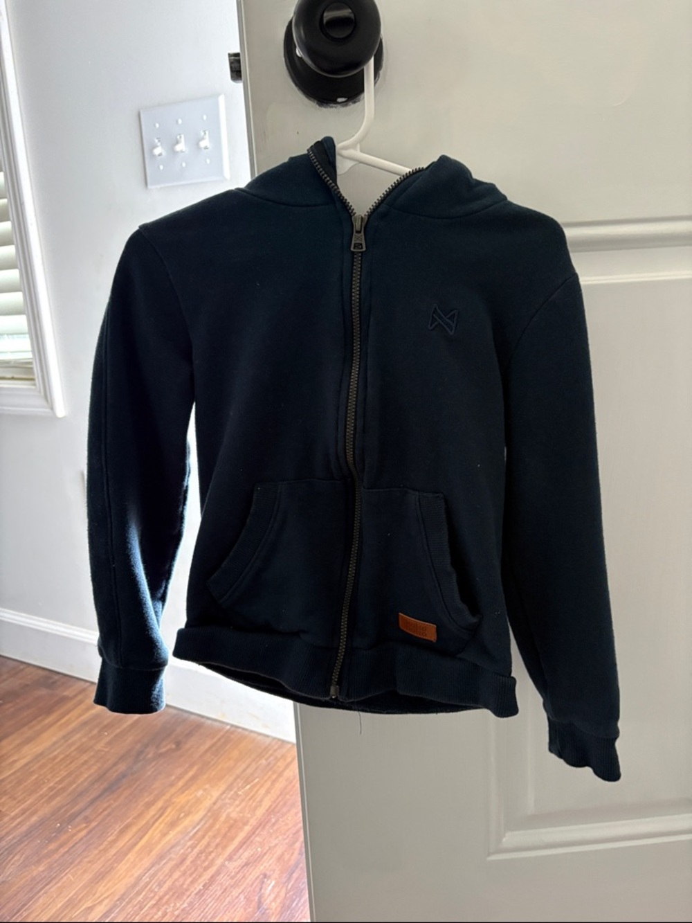 Kids Navy Zip-Up Hoodie - Unbranded
